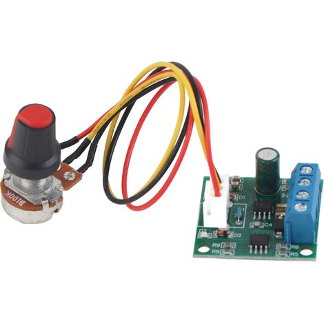 Dc-pwm-controller-drehzahlregler, Mini-drehzahlregler, Miniatur-pwm-motor-drehzahlregler.