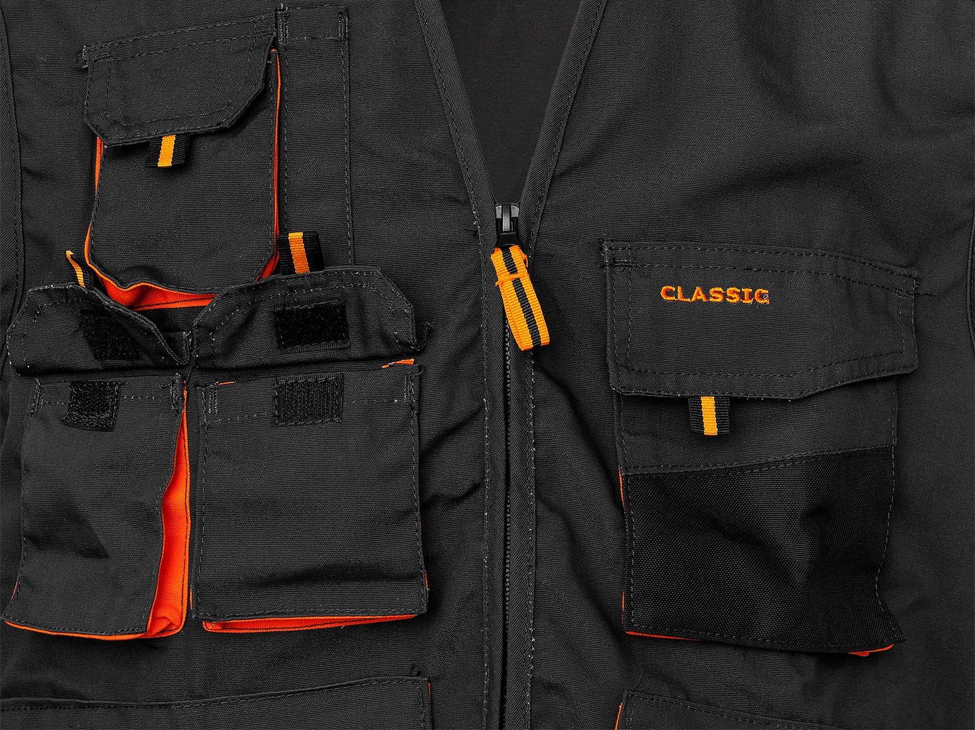 Artmas Arbeitsweste Arbeitsweste Berufsweste Montageweste Arbeitsjacke (Classic-V) Bild 2