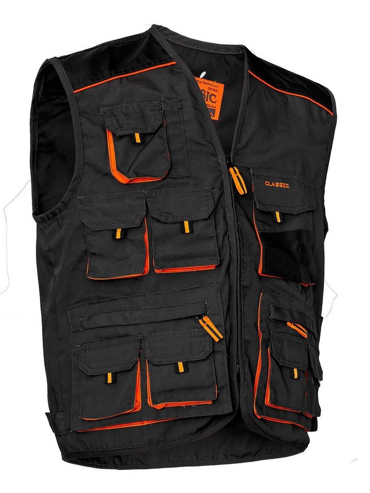 Artmas Arbeitsweste Arbeitsweste Berufsweste Montageweste Arbeitsjacke (Classic-V) Bild 4