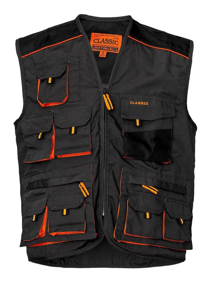 Artmas Arbeitsweste Arbeitsweste Berufsweste Montageweste Arbeitsjacke (Classic-V) Bild 5