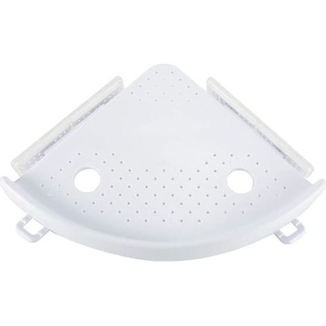 Eckregal Fürs Badezimmer, Duschablage Mit Saugnapf, Wandmontiertes Eckregal Fürs Badezimmer, Shampoo-organizer, Küchen-dusch-organizer