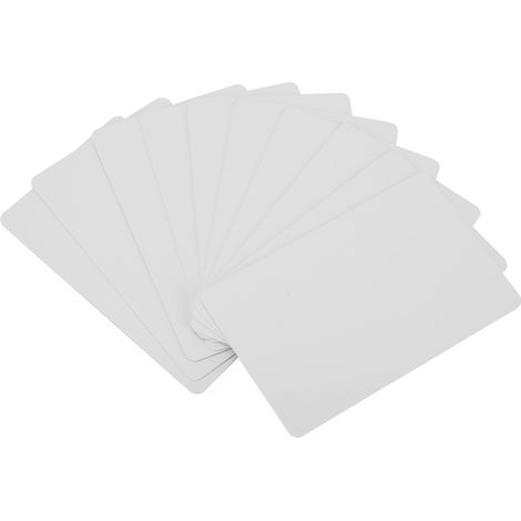 Ftvogue 10 Stück Nfc Smartcard, Heimüberwachungssystem-kits S50 Ic 13,56 Mhz Rfid Beschreibbare Und Lesbare Zugangskarte.
