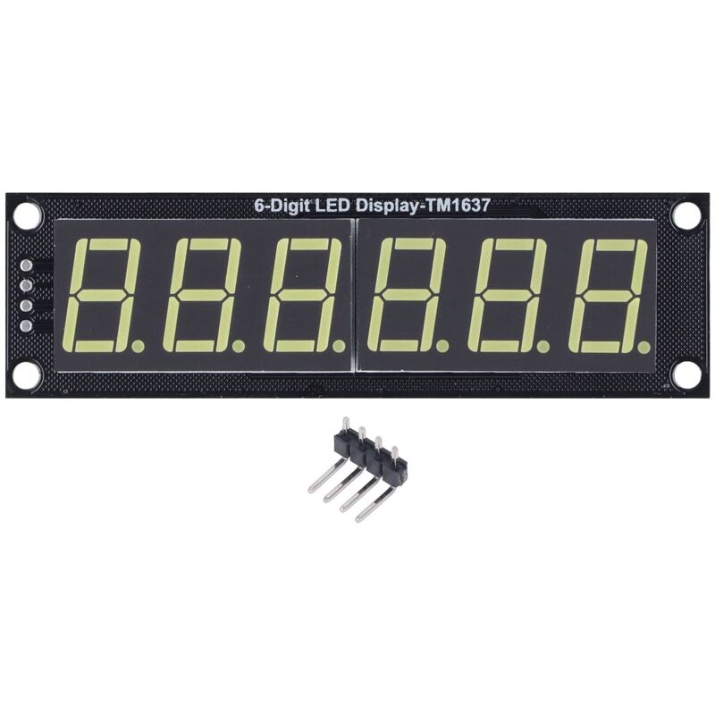 7-segment-anzeigemodul, 0,56-zoll-led-bildschirm, Digitalröhre, 6-stellig, 7-segment-dezimalzahl, Tm1637, Digitales Anzeigemodul, Optoelektronische Anzeigen