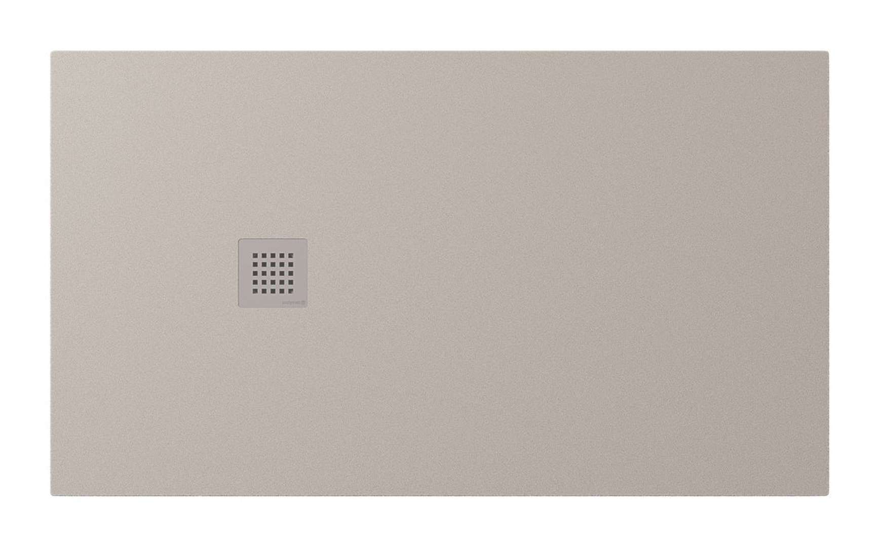 Polysan Tre - Neca Duschwanne 140x80 Cm, Mattbeige 84304.81