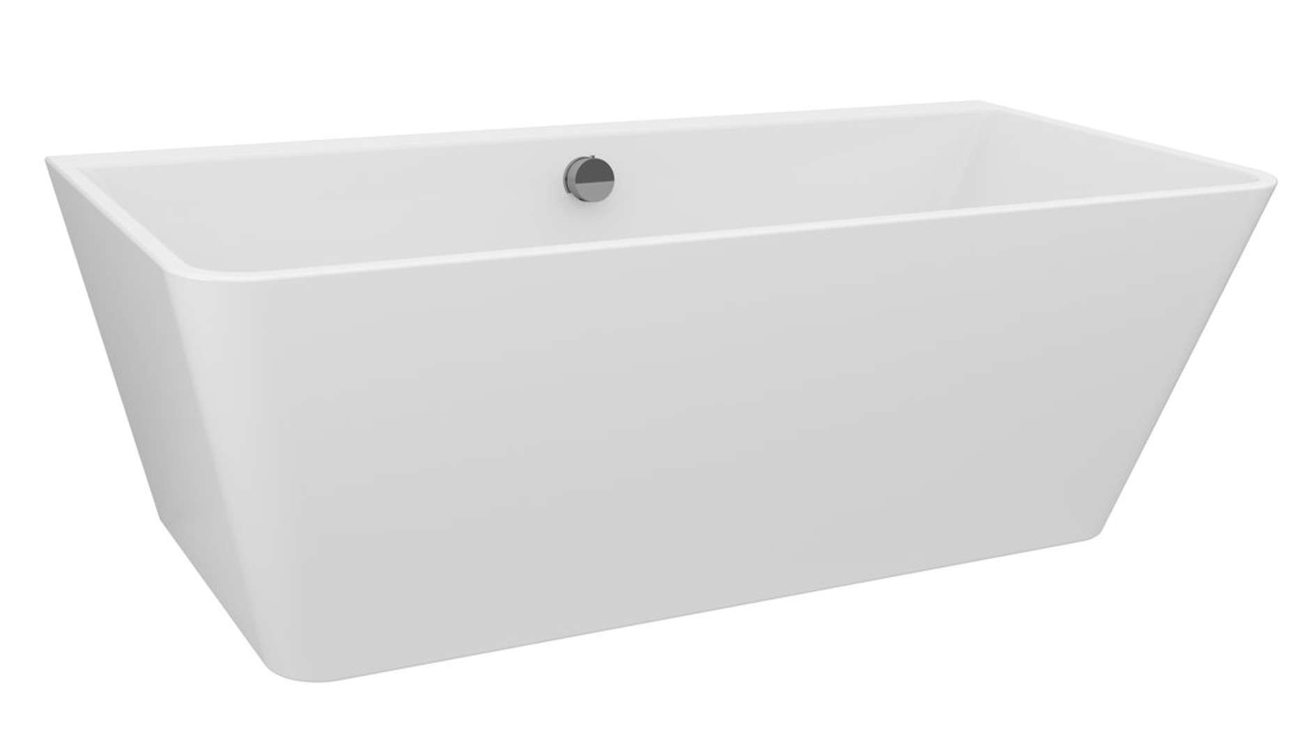 Polysan - Badewanne Liberta D 170x78 Cm, Weiß 20392