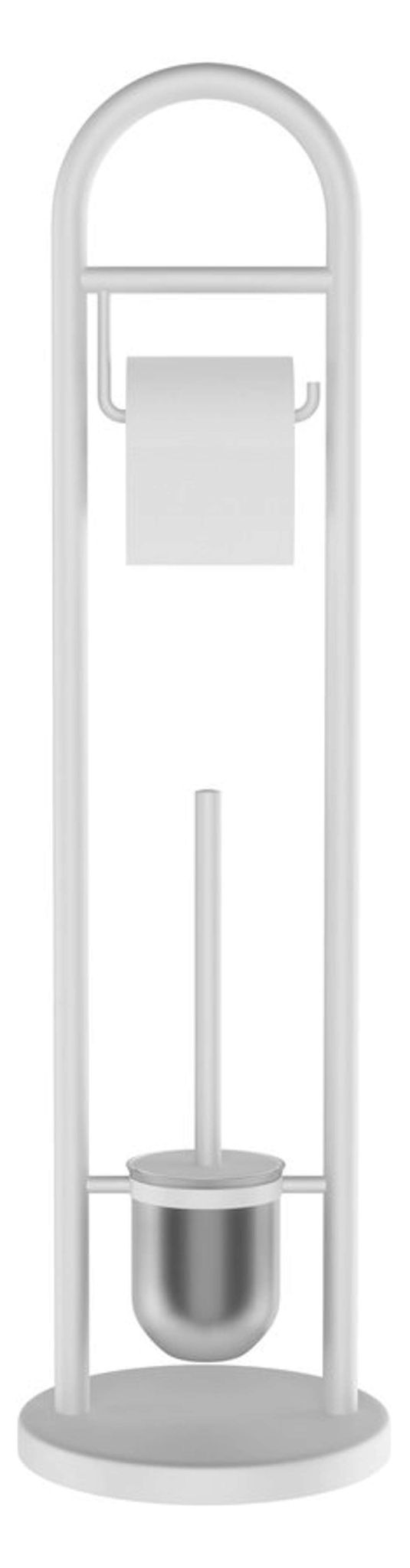 Sapho Ridder - Jundah Toilettenpapier- Und Wc-bürstenhalter, Weiß 11123101