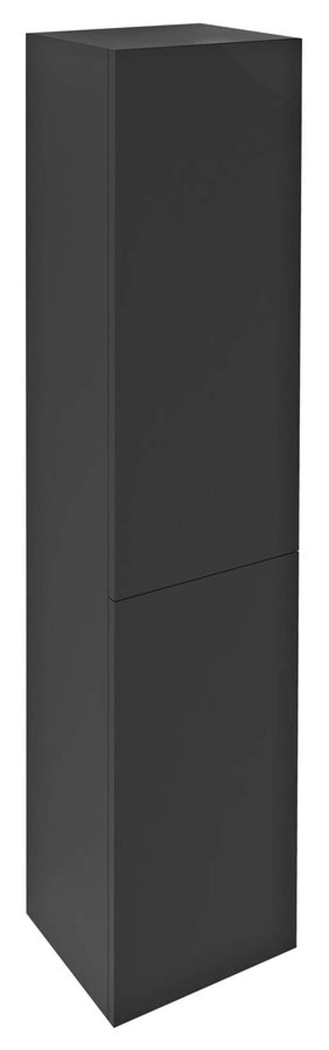 Sapho Espace - Hoher Schrank 35 × 172 × 32 Cm, 2 Türen, Rechts/links, Matt Anthrazit Esc230-3434