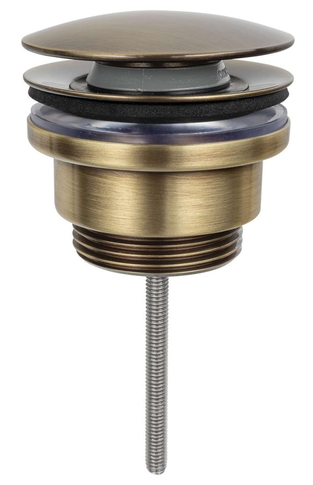 Sapho - Waschbeckenablauf, Click-clack, Bronze Cv1110br
