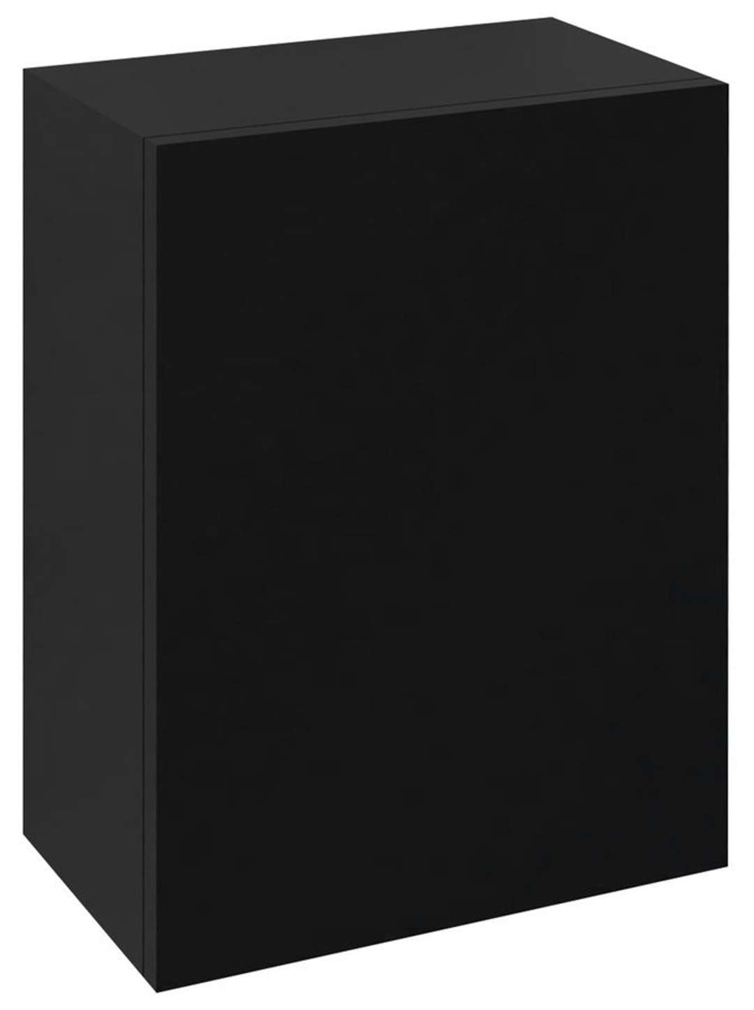 Sapho Treos - Schrank 35 X 50 X 22 Cm, 1 Tür, Rechts/links, Mattschwarz Ts040-3535