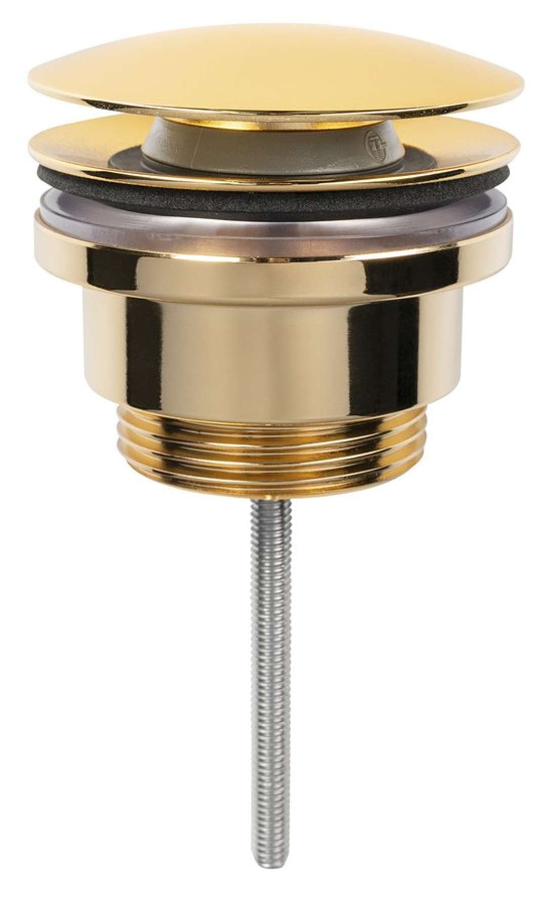 Sapho - Waschbeckenablauf, Click-clack, Gold Cv1110g
