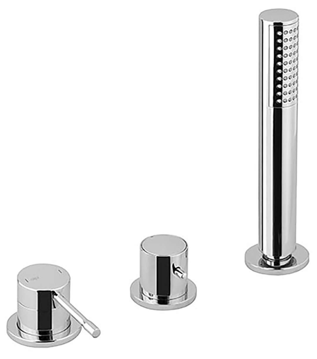 Sapho - Badewannenrandarmatur Blue, Chrom Butech3