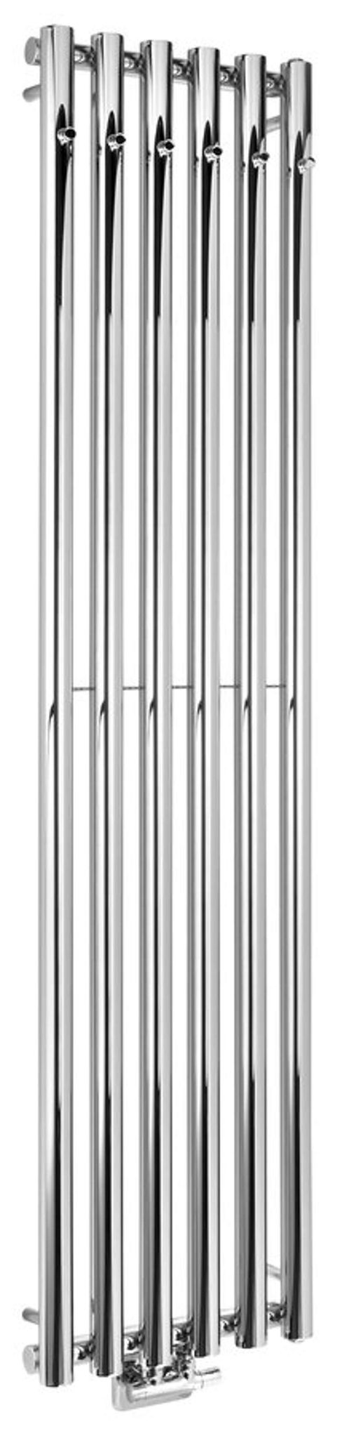 Sapho Pilon - Heizkörper 42 X 180 Cm, 6 Handtuchhaken, Chrom Iz130t