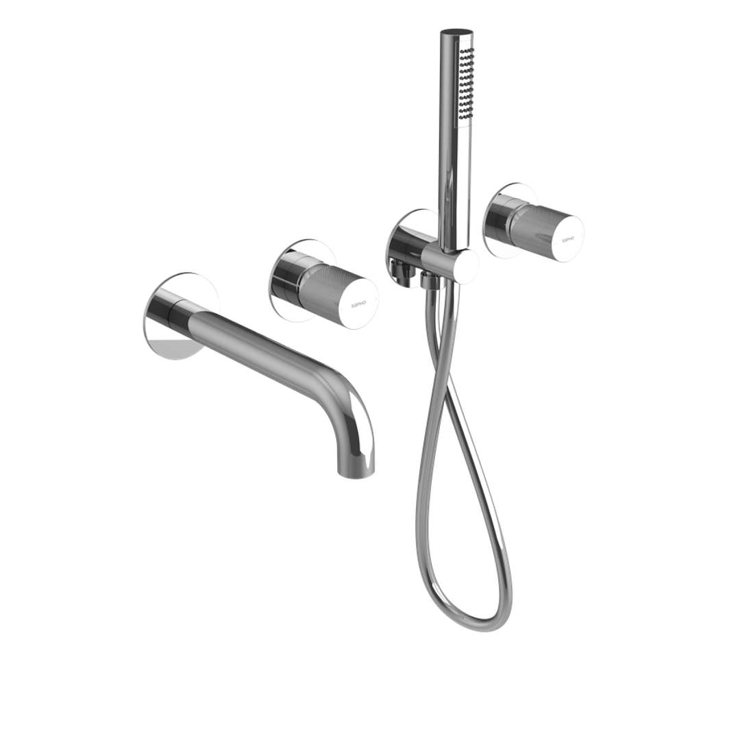 Sapho Ultratap - Unterputz-wannenarmatur, Für 2 Verbraucher, Chrom Ut093t