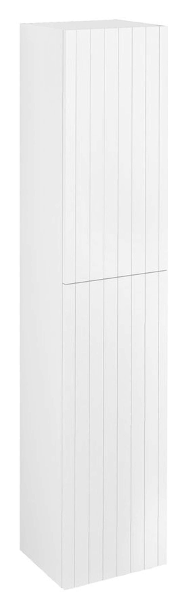 Sapho Espace - Hochschrank Strip 35 X 172 X 32 Cm, 2 Türen, Rechts/links, Mattweiß Esc230-3131s