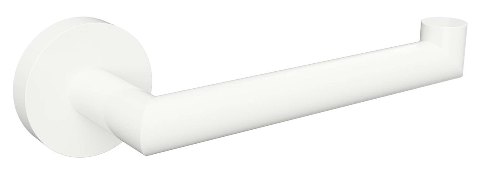 Sapho X-round - Toilettenpapierhalter, Mattweiß Xr703w