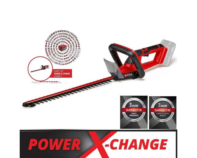Einhell Akku-Heckenschere Einhell Heckenschere GC-CH 18/40 Li 18 V,mit Akku 2,5 Ah + Ladegerät