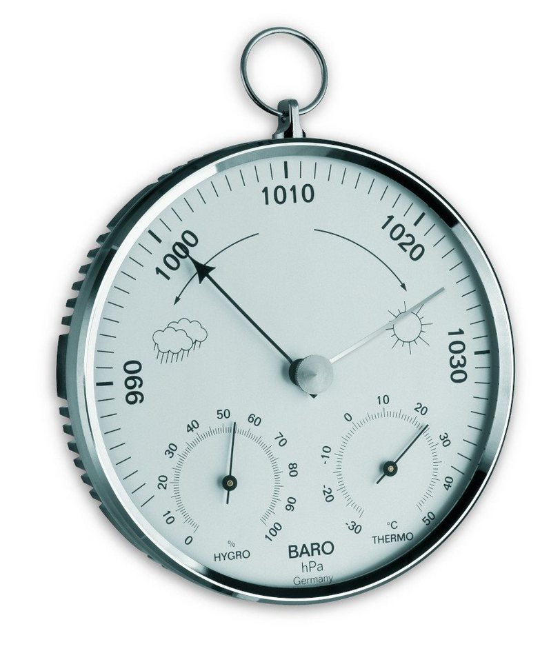 TFA Dostmann Klassisch TFA 20.3006 mit analogem Thermometer Hygrometer Barometer Wetterstation
