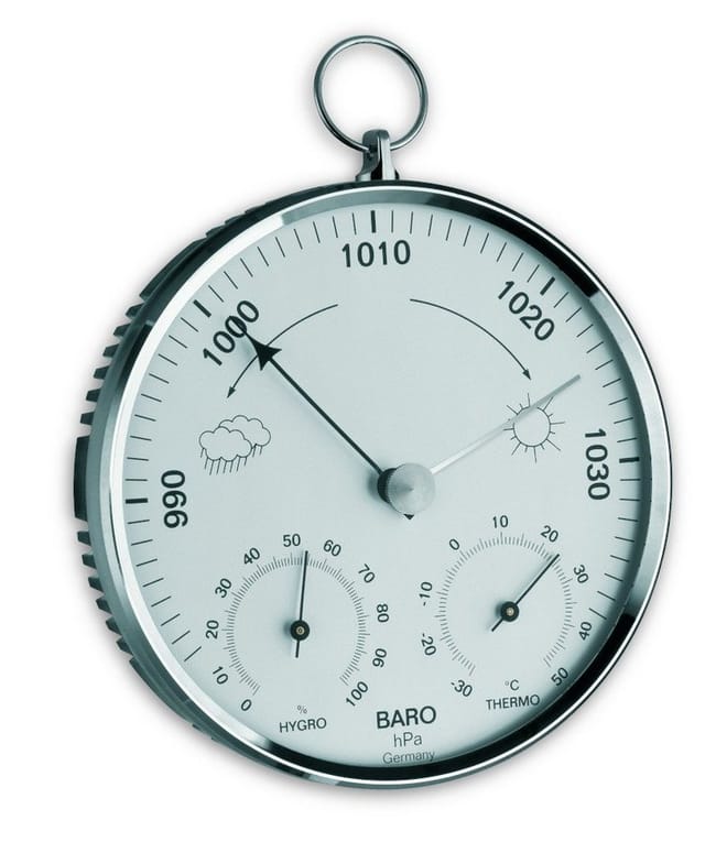TFA Dostmann Klassisch TFA 20.3006 mit analogem Thermometer Hygrometer Barometer Wetterstation