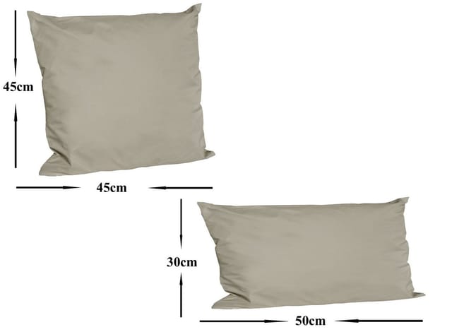 JACK Dekokissen 2er Set Outdoor Lounge Deko Kissen Set 45x45cm + 30x50cm Inkl. Füllung, mit Lotus-Effekt, Robust, Strapazierfähig, für Innen & Außen geeignet