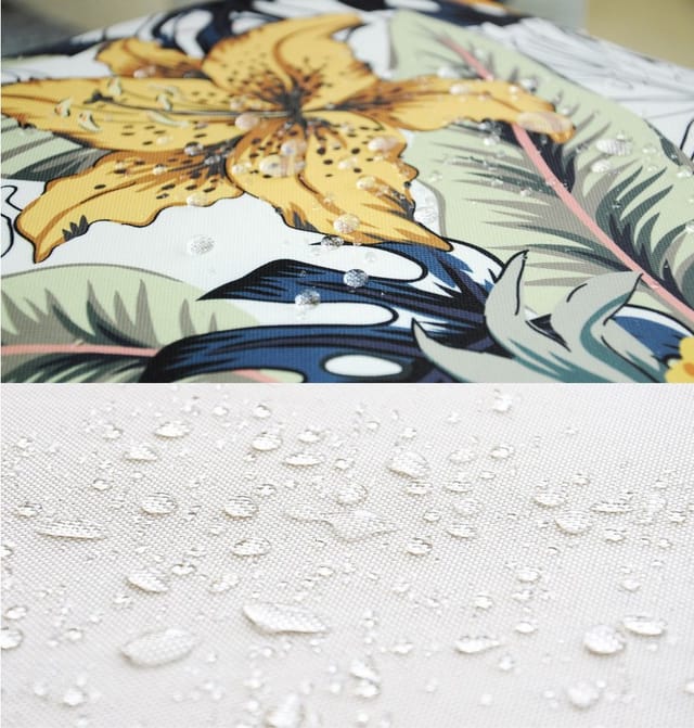 JACK Dekokissen JACK Outdoor Lounge Kissen 45x45cm mit Motiv inkl. Füllung Wasserfest, mit Lotus-Effekt, Robust, Strapazierfähig, für Innen & Außen geeignet