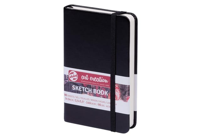Talens Skizzenbuch ROYAL TALENS Art Creation Skizzenbuch, 90 x 140 mm, schwarz