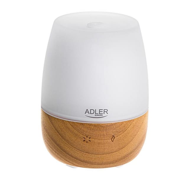 Adler Diffuser AD 7967, 3in1 Ultraschall Aroma Diffuser, für Ätherische Öle, USB, 7 Farben