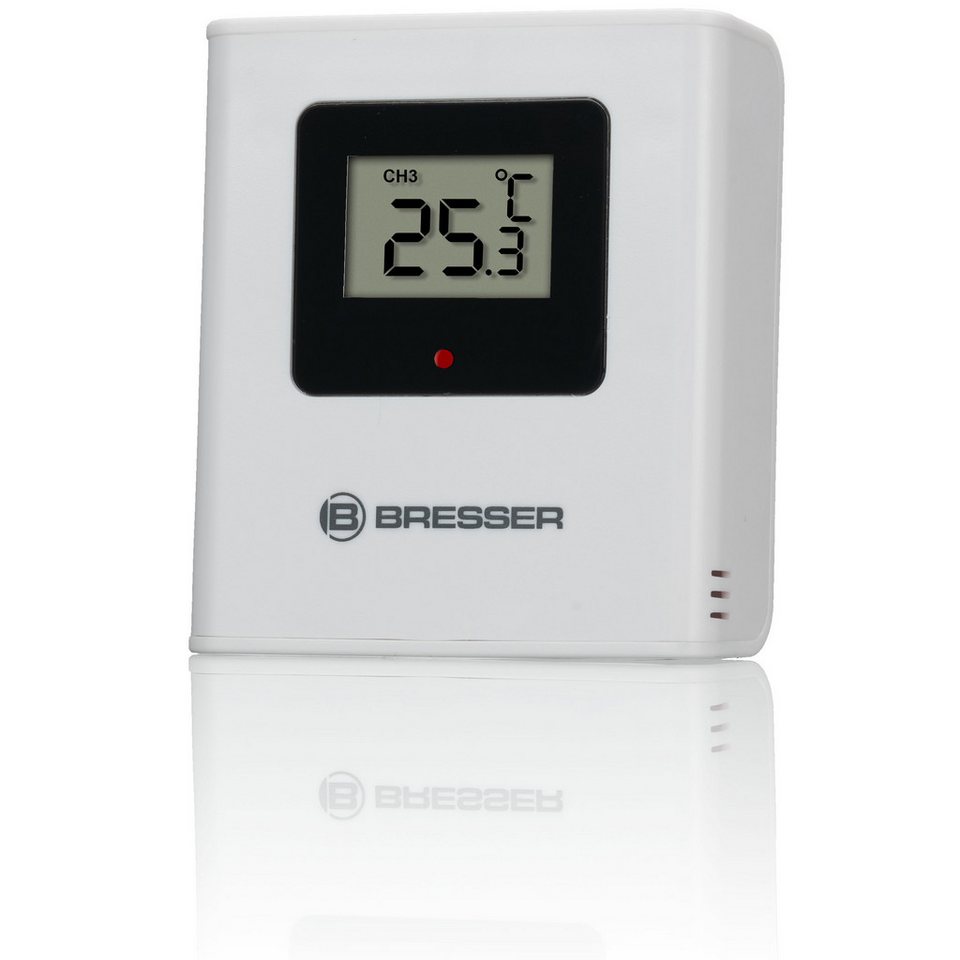 BRESSER Funkwetterstation Meteo Temp silber Funkwetterstation