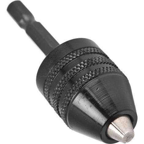 Schnellspannbohrfutter, 0,68 Mm Multifunktionales Universal-bohrfutter Aus Kohlenstoffstahl Mit 3 Backen, Umrüstwerkzeug Für Elektrische Winkelschleifer Und Schraubendreher
