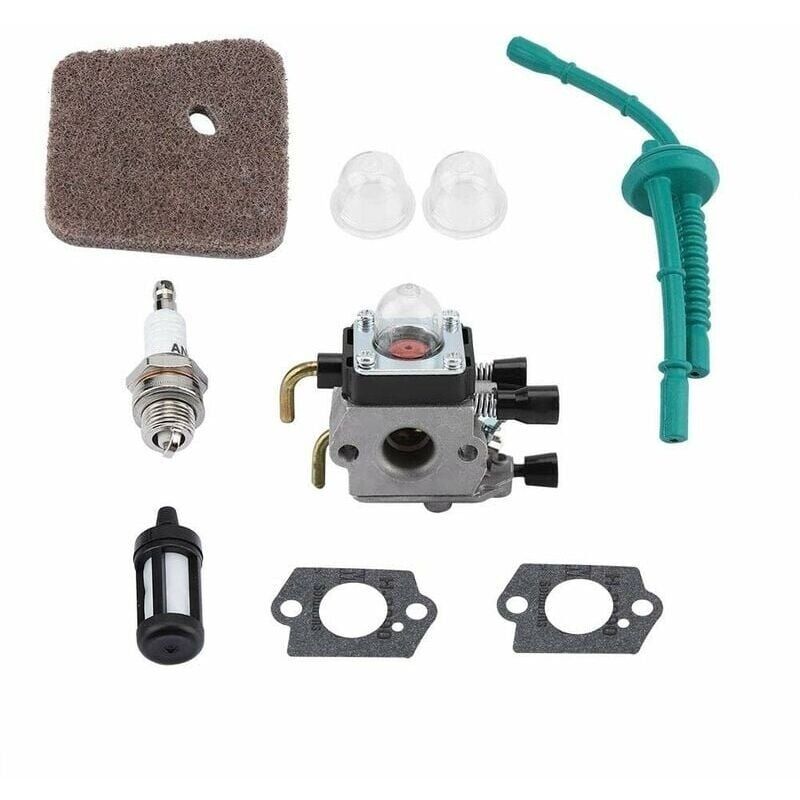 Aimoonsa Vergaser-reparatursatz Für Stihl Fs55, Fs55r, Fs55rc, Fs38, Km55, Hl45, Km55r, Luftfilter, Kraftstoffleitungssatz, Zündkerzensatz