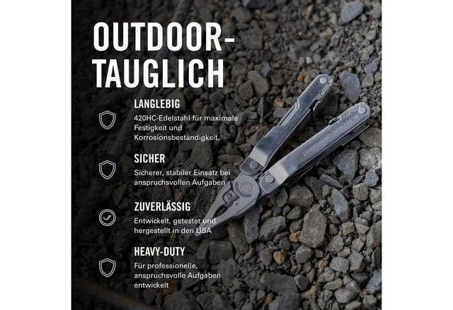 Leatherman Multitool Leatherman Super Tool 300 - 19-in-1 Multi-Tool, Silber