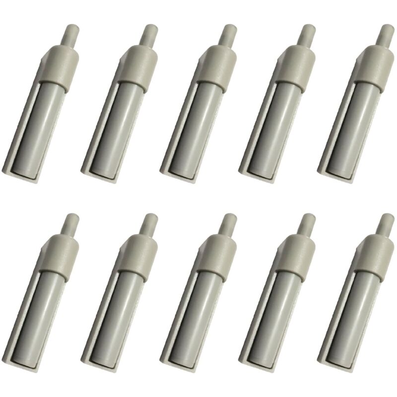 ​​lot Von 10 Amortisseurs De Porte D'Armoire-rénovation En Douceur Pour Portes À Ouvre-pression-compatible Tiroirs Et Glissières-amortisseurs Polyvalents Silencieux-accessoires De Rénovation Durable
