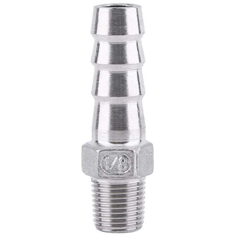 Schlauchverbinder, Stacheldraht, Dfe-schlauchadapter, Edelstahl Ss304, 1/8" Bis 3/4" (1/8 X 10 Mm)