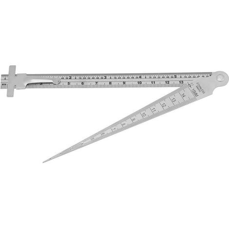 Kegelmessschieber (0,1 Bis 15 Mm), Hochpräziser Edelstahlkeil, Kegelmessschieber, Lineal, Messwerkzeug