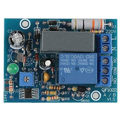 Ac 220v Zeitverzögerungs-schaltrelaismodul 10a 250v Ac / 10a 30v Dc (0 10 Sekunden).