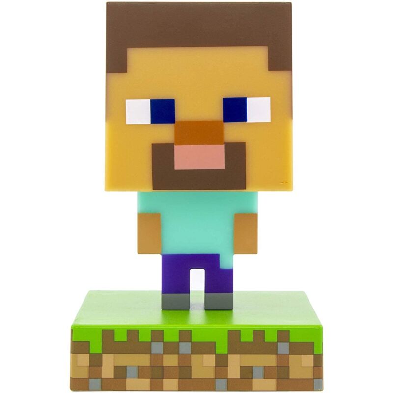 Minecraft Steve Icon Light Bdp, Superhelle Lampe Für Minecraft-fans Und -spieler, 11 Cm Hoch