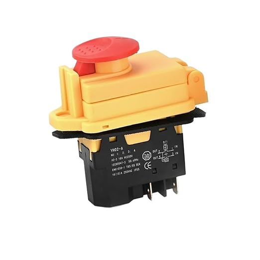 Elektromagnetischer Schalter Yh02-a Yh01-a, 110 V, 8 A, 220 V, 15 A, 4-polig, 5-polig, Druckknopfstart Für Werkzeugmaschinen, Wasserdicht (5-poliger Stecker, 110 V)