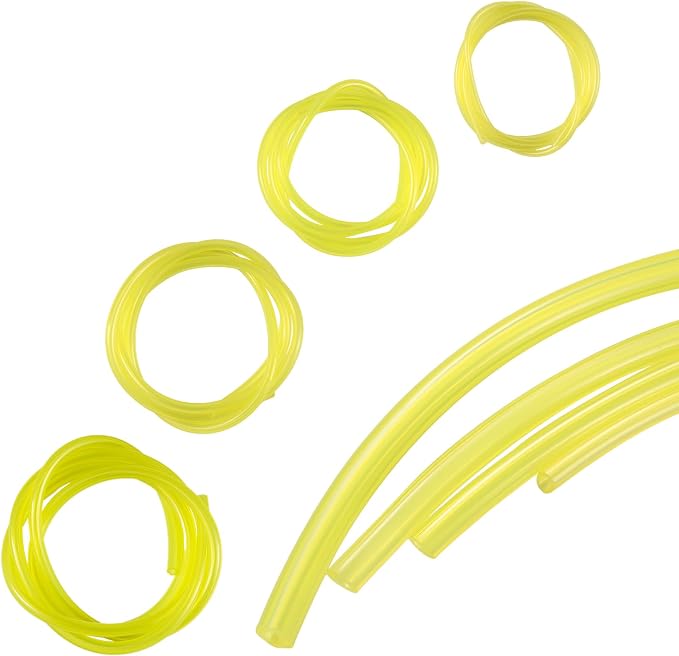Set Mit 4 Kraftstoffschläuchen, 1 M Lang - 2 Mm Innendurchmesser X 3,5 Mm, 2,5 Mm Innendurchmesser X 5 Mm, 3 Mm Innendurchmesser X 6 Mm - Kraftstoffschlauch Für Kettensägen, Freischneider, Rasenmäher