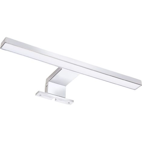 5-w-led-badezimmerwandleuchte, Silberfarben, Schutzart Ip44 (feuchtigkeitsschutz), 6000 K Kaltweißes Licht, Rechteckiges Design Für Spiegel