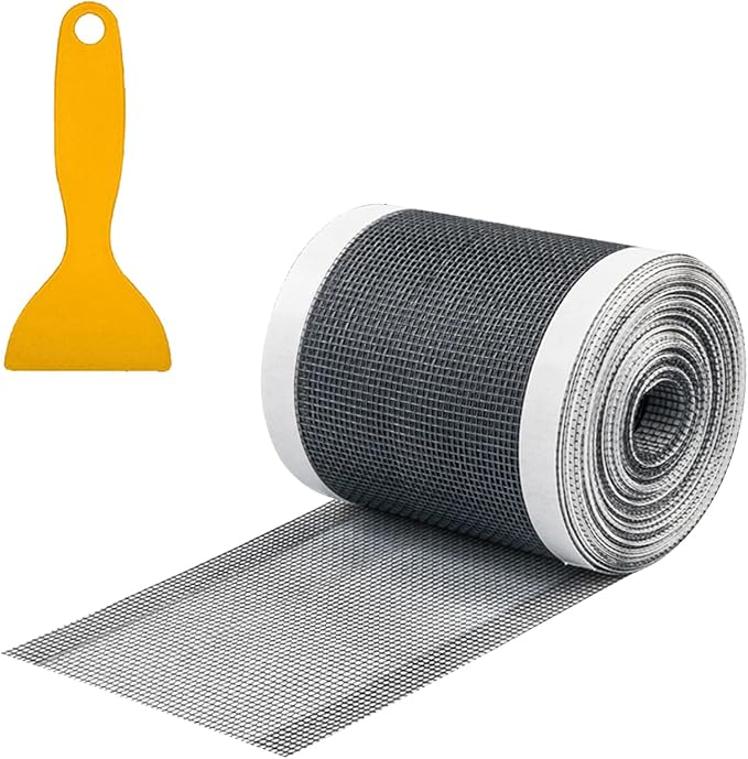 Neodrain Duschhaarfilter 9 Cm X 10 M – Netzgewebe – Mit Kunststoffspatel – Für Bad Und Küche