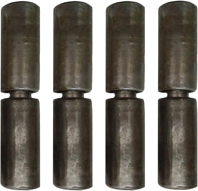 Satz Mit 4 Schweißbaren Tonnenbändern, 20 X 110 Mm, Aus Robustem Stahl Mit Herausnehmbaren Kugellagern Für Metalltore, Lkws Und Anhänger, 360°-drehung, Tragfähigkeit 99,8 Kg