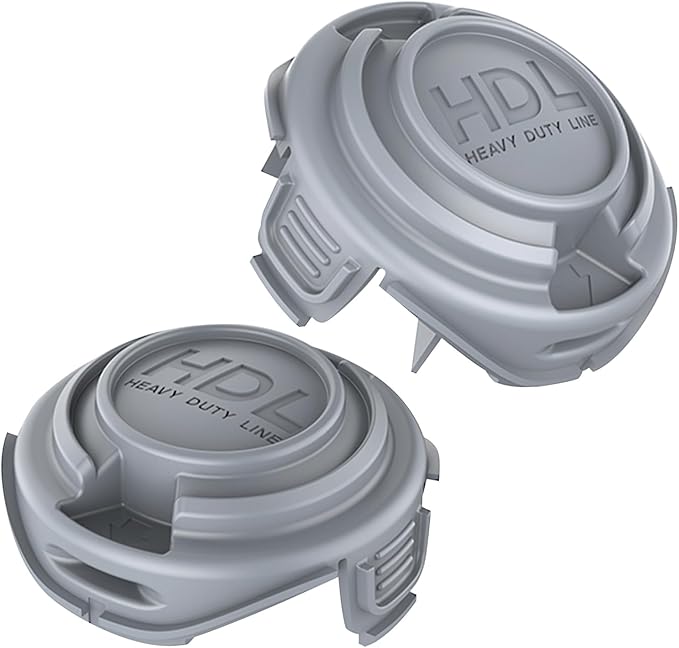 Kompatible Black+decker 90588530 Freischneider-spulenabdeckungen, Ersatzkappen Für Black + Decker Stc5433 Type1, Stc5433pc Typ 1 Trimmer (2 Kappen)