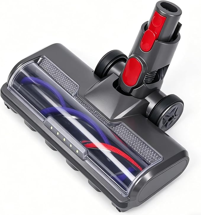 Motorisierte Led-bodenbürste Für Dyson V8, V10, V11, V7 Und V15, Hohe Saugkraft, 150°-drehung, Für Kurzflorige Teppiche Und Hartböden Ersatzbürste