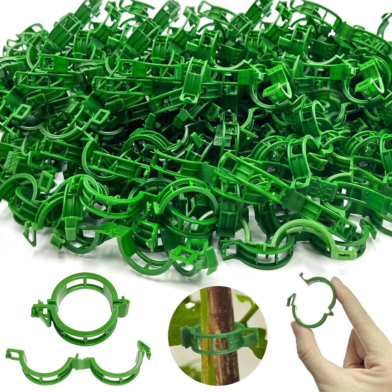 250 X Stützclips Für Tomaten Und Andere Kletterpflanzen