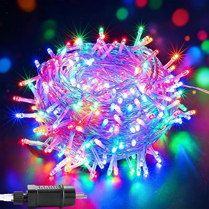 80 M Lange Lichterkette Mit 640 Leds Für Den Außenbereich, Inklusive Timer, Speicherfunktion, 8 Modi Und Ip44-wasserschutz. Ideal Für Weihnachten, Partys, Hochzeiten, Halloween, Ostern Und Vieles Mehr