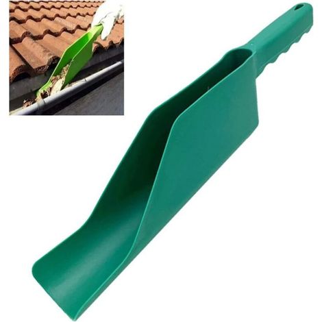 Dachrinnenschaufel - Gartenreinigungsschaufel, Dachrinnenreinigungswerkzeug, Dachrinnenreinigungsschaufel, Gartenlaubreinigungsschaufel