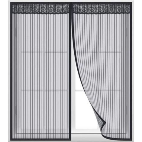 Magnetisches Moskitonetz Für Fenster (120 X 100 Cm) – Einfache, Werkzeuglose Montage, Geräuschloser Automatischer Schließmechanismus Und Strapazierfähiges Netzgewebe