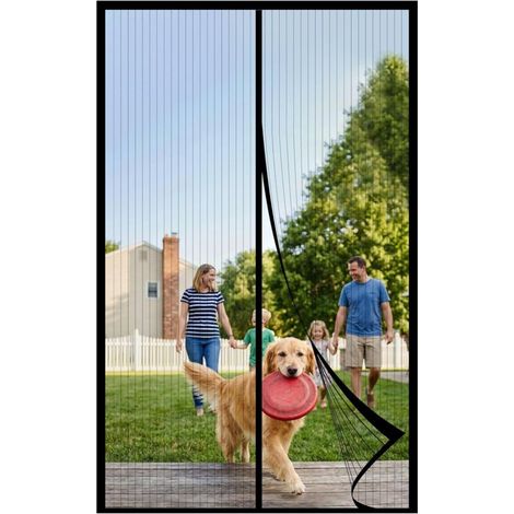 Magnetisches Moskitonetz Für Tür Oder Fenster, 75 X 200 Cm, Fliegengitter, Insektenschutznetz, Schutz Vor Mücken Und Fliegenden Insekten