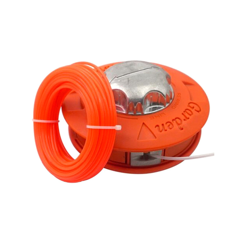 Ersatz-freischneiderkopf Mit M10 X 1,25 Schneidfaden (linksgewinde) Und 15 M 2,4 Mm Faden Für Universal-freischneider (orange).