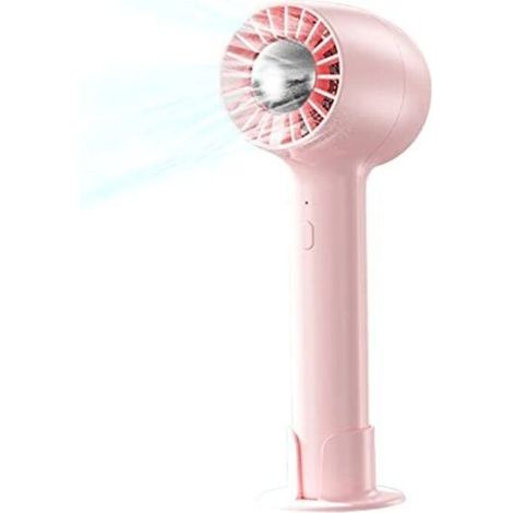 Leiser, Tragbarer Usb-ventilator In Pink – 1 Stück, Ideal Für Büro, Camping Oder Reisen