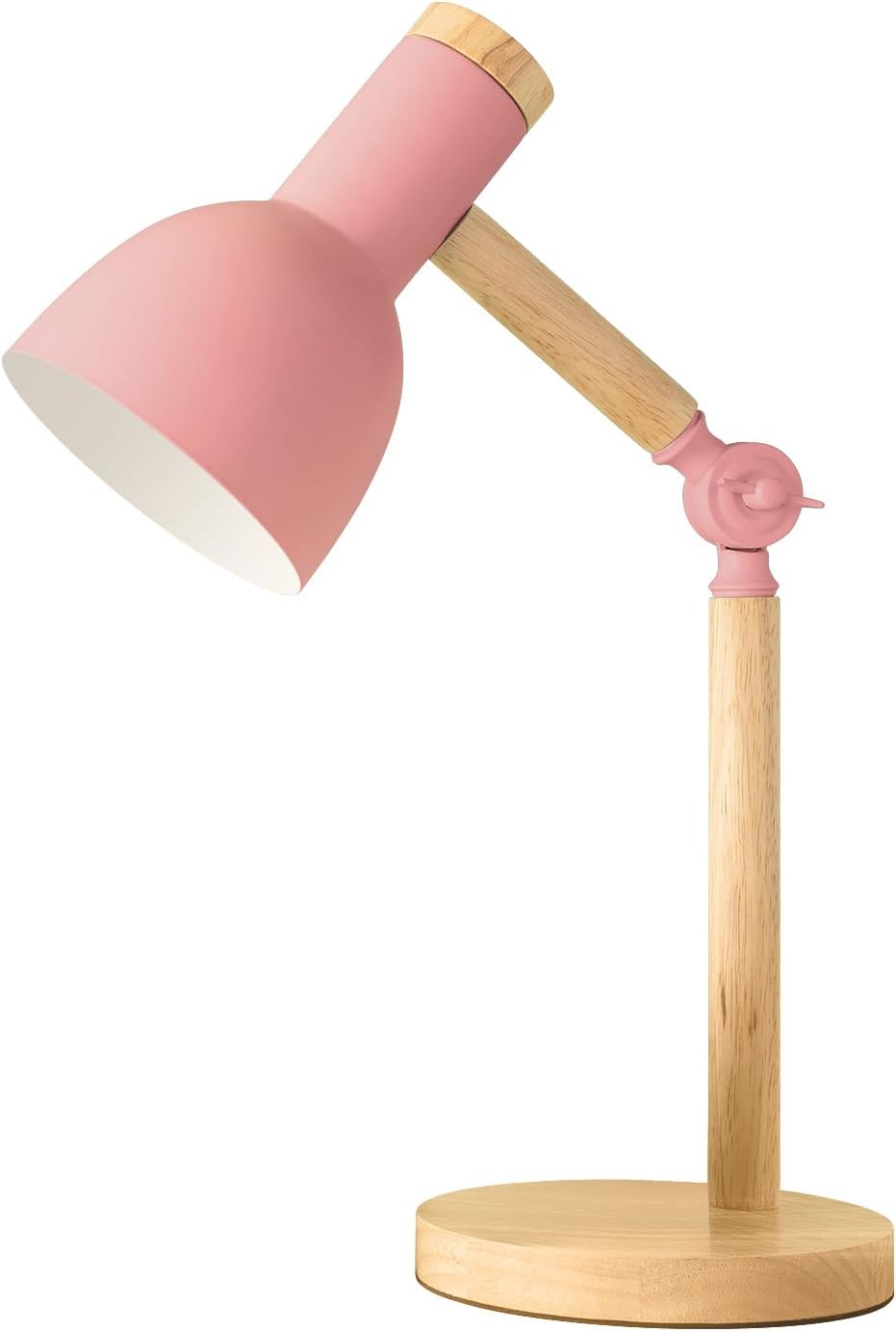 Tischleuchte, Verstellbare Holztischleuchte, Kinderlampe Für Schlafzimmer Und Wohnzimmer, Leselampe Mit E27-stecker